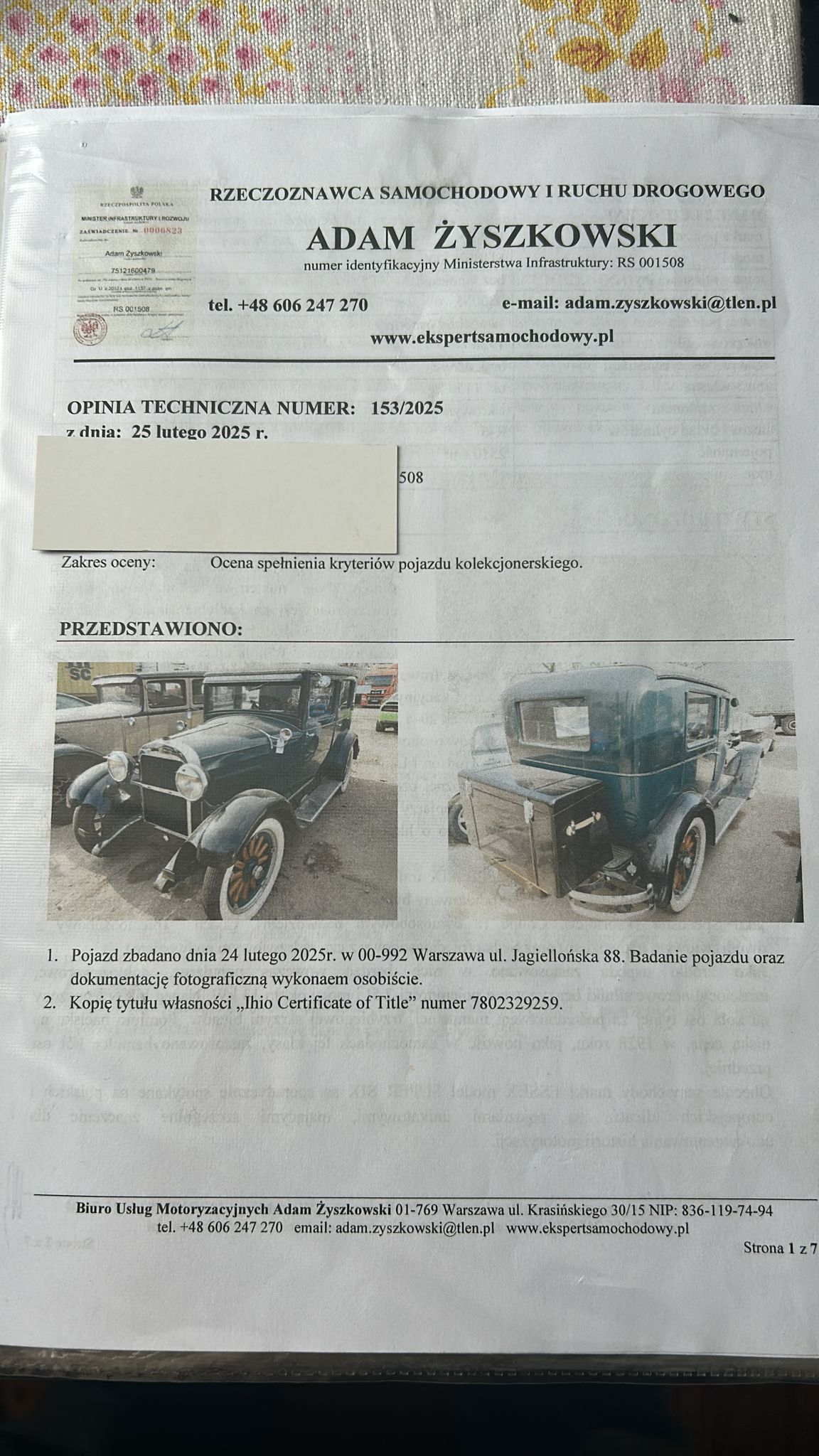 Hudson Essex Six 1928
